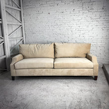 Load image into Gallery viewer, EJ Victor Transitional Striped Velour Sofa

