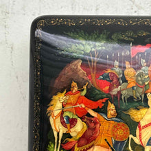 Load image into Gallery viewer, Palekh Russian 'Prince Igor' Lacquer Box
