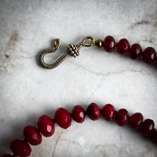 Load image into Gallery viewer, Piedras Contemporary Beaded Red Carnelian Necklace
