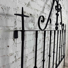 Load image into Gallery viewer, Queen-Size Star Iron Headboard
