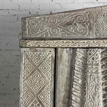 Load image into Gallery viewer, East Timor Whitewash Teak Armoire Cabinet
