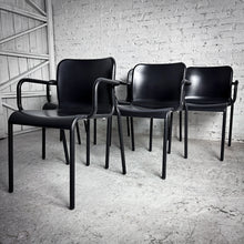 Load image into Gallery viewer, Set of 6 Colos MOMO 2 Black Polypropylene Garden Chair
