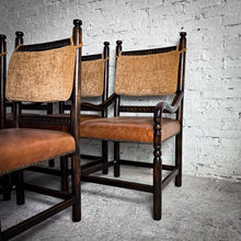 Load image into Gallery viewer, Set of 6 Evos W-64 Leather Alder Dining Chair
