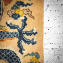 Load image into Gallery viewer, Chinese Art Deco Wool Oriental Knotted Rug
