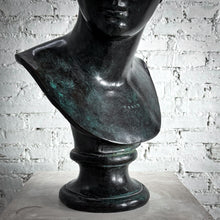 Load image into Gallery viewer, Vintage Neoclassical Bust Bronze Sculpture
