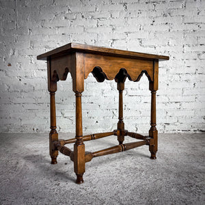Spanish Colonial Style Alder Side Table