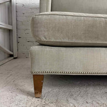 Load image into Gallery viewer, Southern Furniture Velvet Tuxedo Sofa
