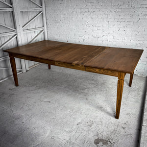 Contemporary Oak Extension Dining Table