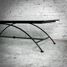 Load image into Gallery viewer, Wrought Iron 3/4" Glass Cocktail Table
