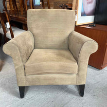 Load image into Gallery viewer, Contemporary Tan Upholstered Armchair
