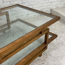 Load image into Gallery viewer, Hollywood Regency Gilt Fretwork Table
