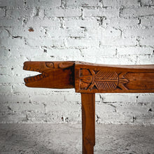 Load image into Gallery viewer, 1990&#39;s Chacmool Figural Mesquite Bench
