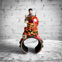 Load image into Gallery viewer, Lynn Carlton Eclectic Mixed Materials Cuff
