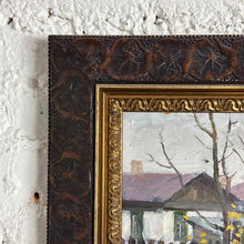 Load image into Gallery viewer, Mid-Century Soviet Landscape Oil Painting Study by M. Likhachev
