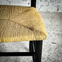 Load image into Gallery viewer, Set of 4 Provincial Seagrass &amp; Wood Dining Chair
