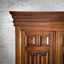 Load image into Gallery viewer, Transitional Wood Wine Cabinet
