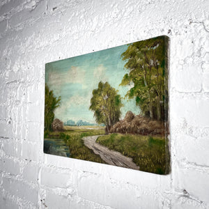 Ivette B. Impressionism Oil Landscape Painting
