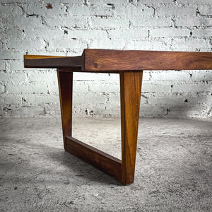 Contemporary Parota Cocktail Table