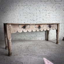 Load image into Gallery viewer, Antique Campesino Weathered Pine Console
