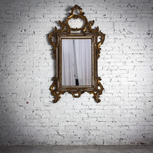 Load image into Gallery viewer, Baroque Fretwork Gilded Wood Wall Mirror
