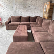 Load image into Gallery viewer, 5 Piece Contemporary Chenille Sectional Sofa
