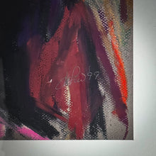 Load image into Gallery viewer, Unsigned Figurative Expressionist Pastel Drawing
