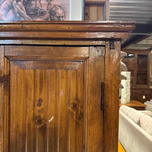 Load image into Gallery viewer, Rustic Fluted Pine Storage Cabinet
