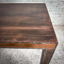Load image into Gallery viewer, Rachel Horn Minimalist Copper Clad Side Table
