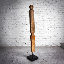 Load image into Gallery viewer, African Weathered Wood Funerary Marker Curiosity
