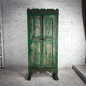1940's Rustic Pine Storage Cabinet