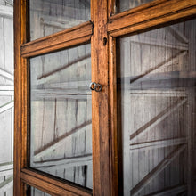 Load image into Gallery viewer, 2 Piece Early 19th Century Utilitarian Pine China Cabinet
