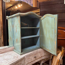 Load image into Gallery viewer, Vintage Nautical Wall Wood Cabinet
