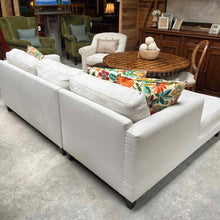 Load image into Gallery viewer, White Basketweave Modular Sectional Sofa
