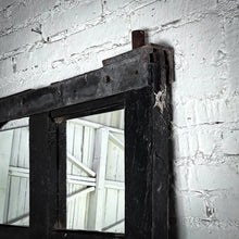 Load image into Gallery viewer, Farmhouse Blackened Mesquite Door Mirror

