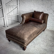 Load image into Gallery viewer, Transitional Leather Chaise
