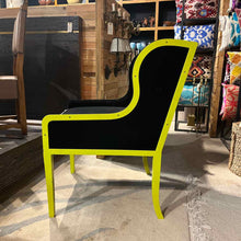 Load image into Gallery viewer, Casamidy Ixelles Velour Iron Wingback Chair

