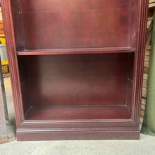 Load image into Gallery viewer, Neoclassical Dark Mahogany Wood Bookcase
