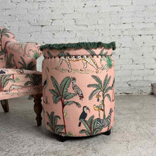 Load image into Gallery viewer, Rachel Zoe Inspired Pink Safari Club Chair
