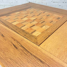 Load image into Gallery viewer, Danish Modern Mixed Woods Game Side Table
