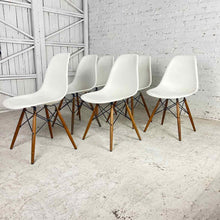 Load image into Gallery viewer, Set of 6 Eames Herman Miller DSW Side Chairs
