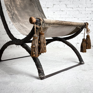 Sling Greco Roman Patina Accent Chair