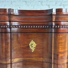 Load image into Gallery viewer, Baroque Revival Wood Serpentine Chest of Drawers
