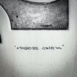 2020 Manuel Guardado Geometric Abstract Etching