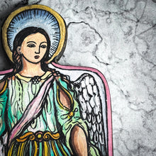 Load image into Gallery viewer, 1994 Catherine Ferguson Religious Wood Religous Painting
