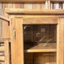 Load image into Gallery viewer, Rustic Pine China Cabinet
