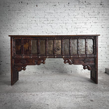 Load image into Gallery viewer, Indian Hand Carved Teak Console
