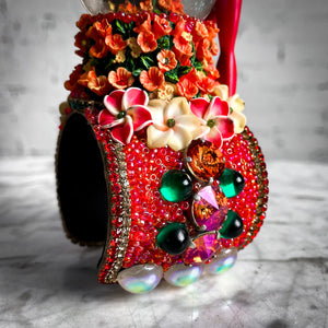 Lynn Carlton Eclectic Mixed Materials Cuff