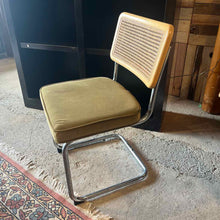 Load image into Gallery viewer, Set of 4 Mid-Century Modern Wood &amp; Chrome Dining Chair
