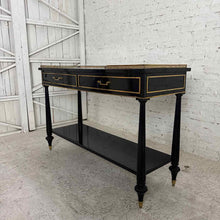 Load image into Gallery viewer, Ebonized Mahogany Directoire Console
