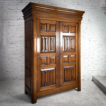Load image into Gallery viewer, Transitional Wood Wine Cabinet
